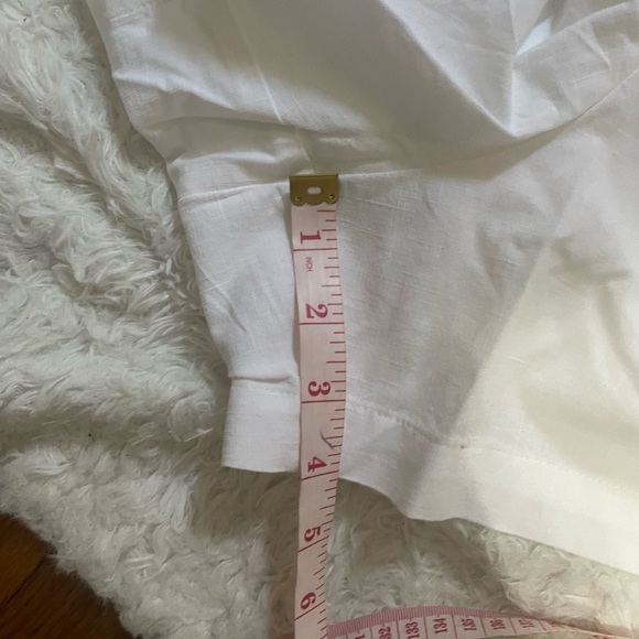 Ava & Viv Classic White Collared Shirt - Picture 8 of 14